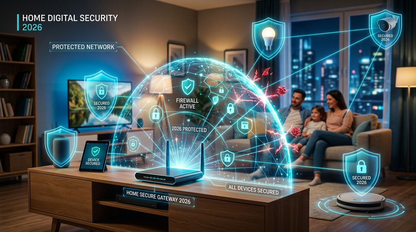 Sécurité numérique : protéger vos appareils à la maison en 2026